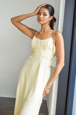 Sundae Muse New Arrivals Adeline Dress / Yellow