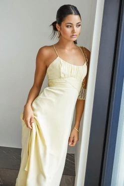 Sundae Muse New Arrivals Adeline Dress / Yellow