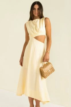 Sundae Muse New Arrivals Morello Dress / Lemon