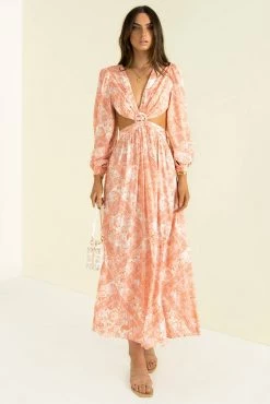 Sundae Muse New Arrivals Havana Dress / Peach