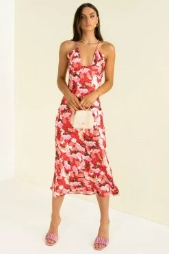 Sundae Muse Brittany Dress / Red New Arrivals