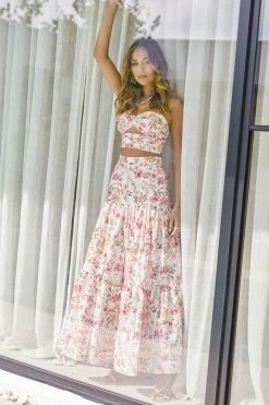 Sundae Muse Hydra Top / White Floral New Arrivals