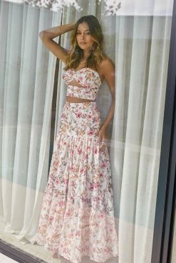 Sundae Muse Hydra Top / White Floral New Arrivals