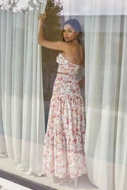 Sundae Muse Hydra Skirt / White Floral