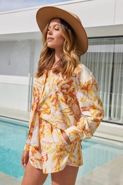 Sundae Muse Tropicana Shirt / Citrus New Arrivals 44 Sundae Muse Tropicana Shirt / Citrus New Arrivals