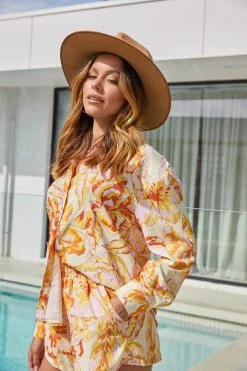 Sundae Muse Tropicana Shirt / Citrus New Arrivals 34 Sundae Muse Tropicana Shirt / Citrus New Arrivals