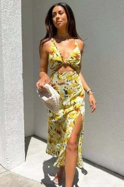 Sundae Muse Everett Dress / Yellow