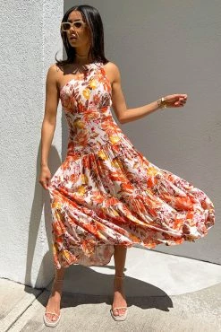 Sundae Muse Sutton Dress / Pink Floral DRESSES