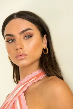 Sundae Muse New Arrivals Sunrise Earrings / Gold