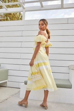 Sundae Muse Henri Dress / Yellow
