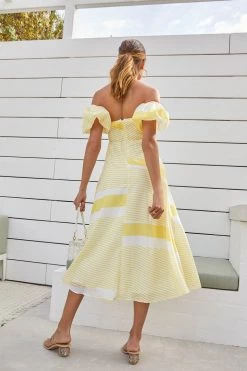 Sundae Muse Henri Dress / Yellow