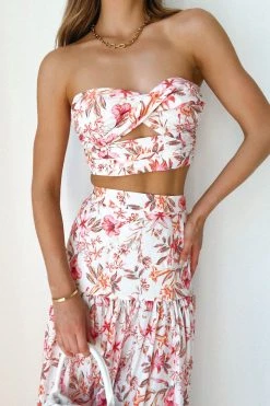 Sundae Muse Hydra Top / White Floral New Arrivals