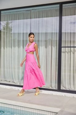 Sundae Muse Jacynta Dress / Fuchsia