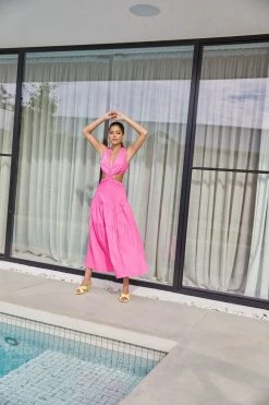 Sundae Muse Jacynta Dress / Fuchsia