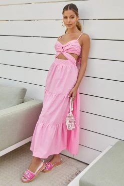 Sundae Muse New Arrivals Kori Dress / Pink