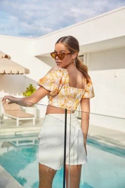 Sundae Muse Tropicana Top / Citrus New Arrivals