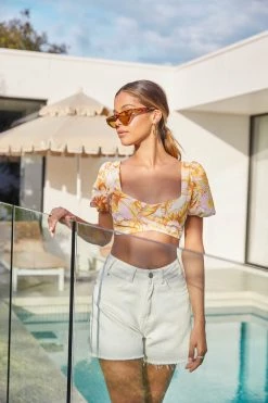 Sundae Muse Tropicana Top / Citrus New Arrivals