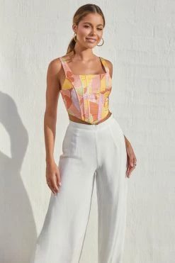 Sundae Muse New Arrivals Rowena Pants / White