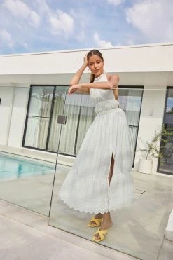 Sundae Muse New Arrivals Charlisa Dress / White