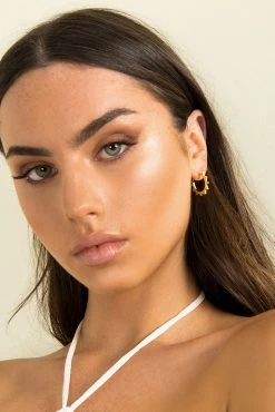 Sundae Muse Accessories Kennedy Earrings / Gold