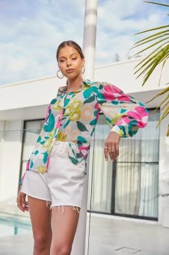 Sundae Muse Chi Chi Blouse / Tropical New Arrivals 35 Sundae Muse Chi Chi Blouse / Tropical New Arrivals