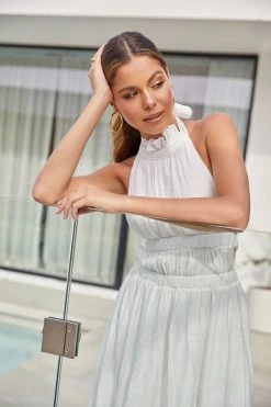 Sundae Muse New Arrivals Charlisa Dress / White