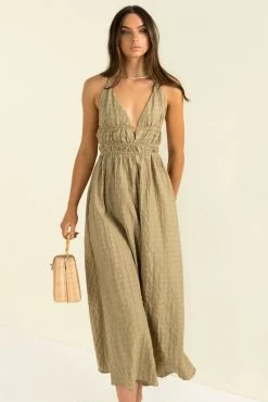 Sundae Muse New Arrivals Landon Dress / Khaki