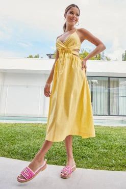 Sundae Muse Ramsey Dress / Yellow