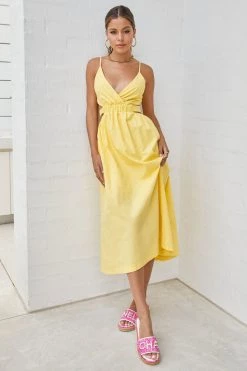 Sundae Muse Ramsey Dress / Yellow