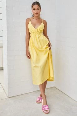 Sundae Muse Ramsey Dress / Yellow