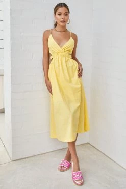 Sundae Muse Ramsey Dress / Yellow