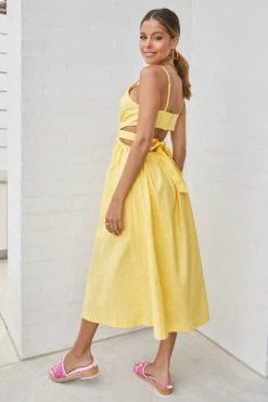 Sundae Muse Ramsey Dress / Yellow