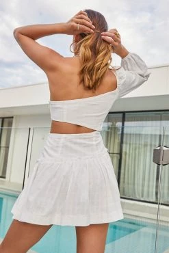 Sundae Muse New Arrivals Casablanca Dress / White