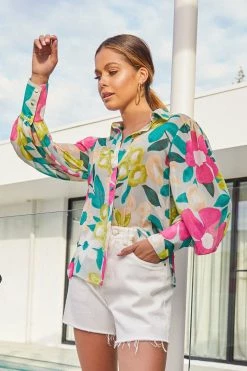 Sundae Muse Chi Chi Blouse / Tropical New Arrivals 32 Sundae Muse Chi Chi Blouse / Tropical New Arrivals