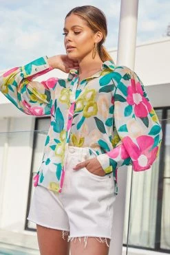 Sundae Muse Chi Chi Blouse / Tropical New Arrivals 30 Sundae Muse Chi Chi Blouse / Tropical New Arrivals