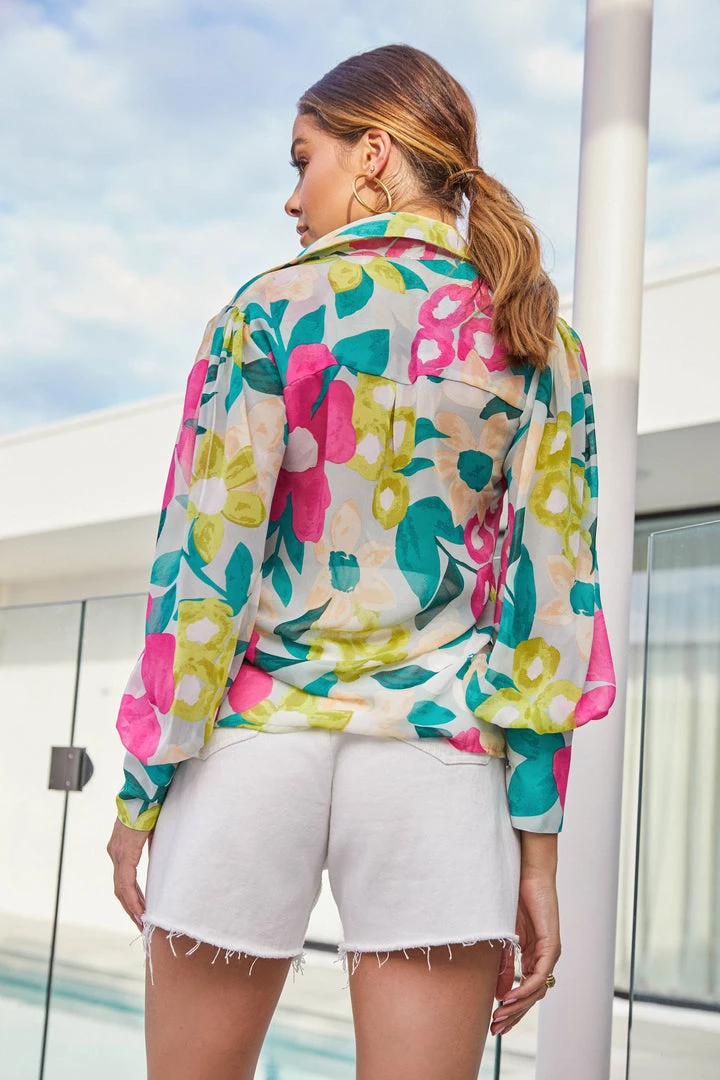 Sundae Muse Chi Chi Blouse / Tropical New Arrivals 12 Sundae Muse Chi Chi Blouse / Tropical New Arrivals
