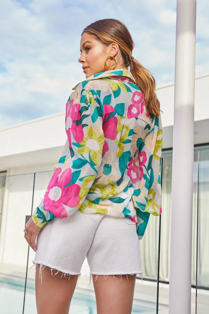 Sundae Muse Chi Chi Blouse / Tropical New Arrivals 7 Sundae Muse Chi Chi Blouse / Tropical New Arrivals