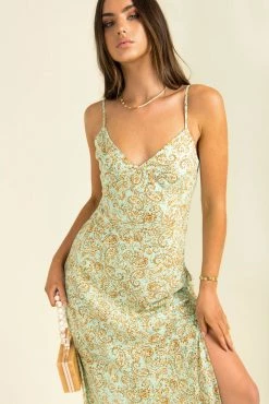 Sundae Muse New Arrivals Sofia Dress / Mint