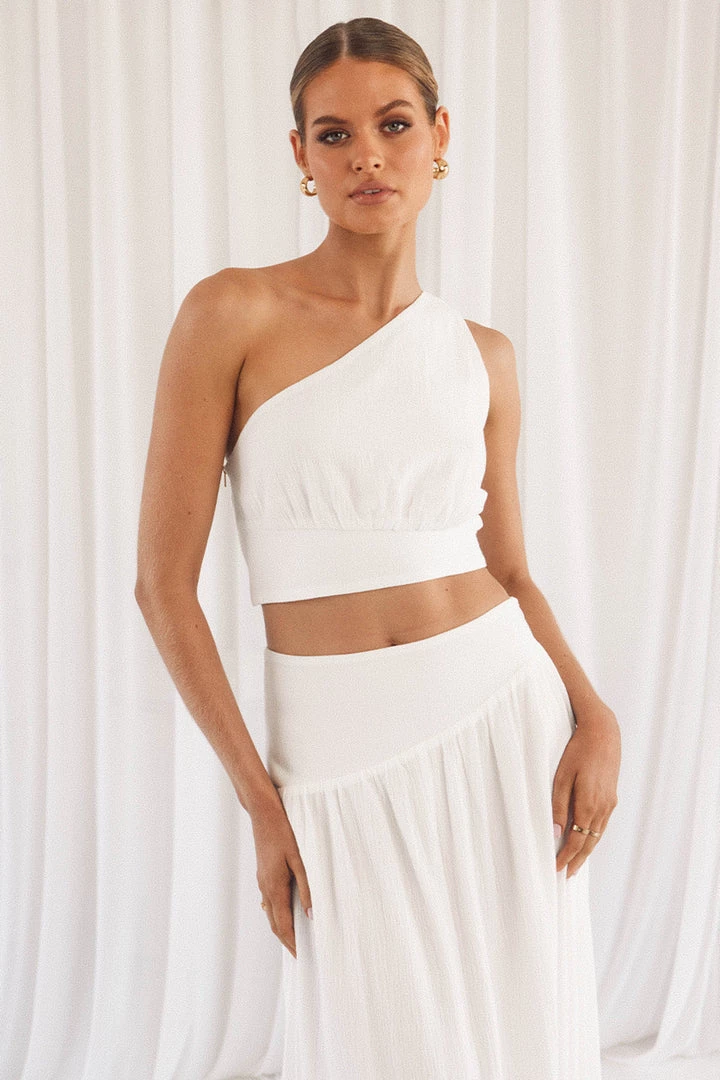 Sundae Muse New Arrivals Freya Top / White 4 Sundae Muse New Arrivals Freya Top / White