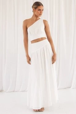 Sundae Muse Freya Skirt / White