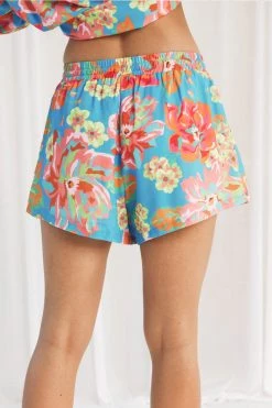Sundae Muse Edenn Shorts / Blue Floral New Arrivals