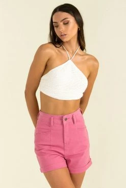 Sundae Muse New Arrivals Caleb Shorts / Hot Pink
