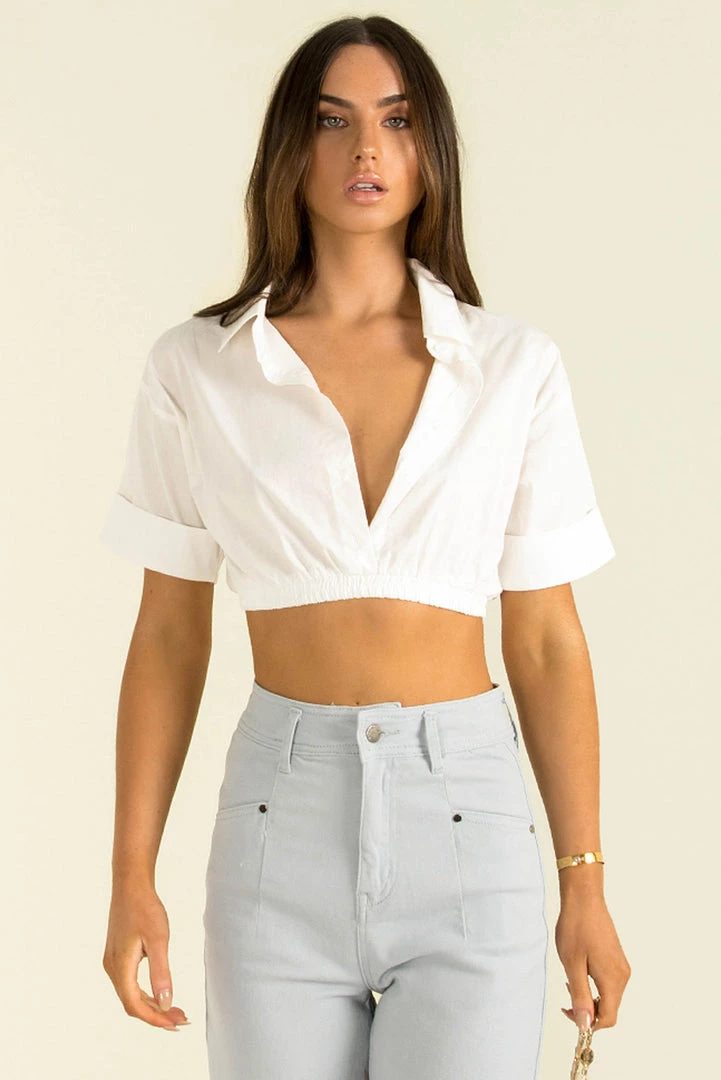 Sundae Muse New Arrivals Tyler Shirt / White 11 Sundae Muse New Arrivals Tyler Shirt / White