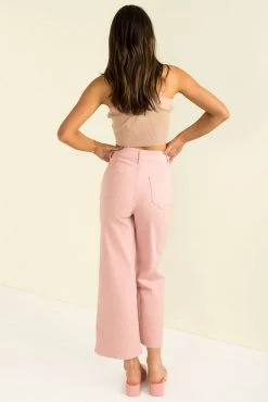Sundae Muse New Arrivals Harrison Jeans / Baby Pink