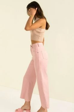 Sundae Muse New Arrivals Harrison Jeans / Baby Pink
