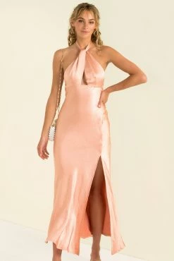 Sundae Muse Cameron Dress / Peach New Arrivals