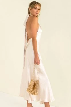 Sundae Muse New Arrivals Cameron Dress / Champagne