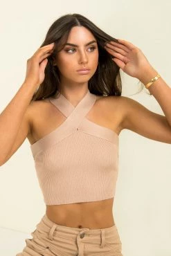 Sundae Muse New Arrivals Floyd Top / Mocha