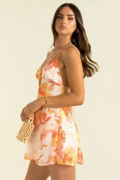 Sundae Muse DRESSES Marlowe Dress / Orange