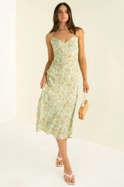 Sundae Muse New Arrivals Sofia Dress / Mint